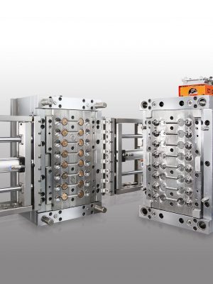 12 Cavity Flip Top Cap Mould