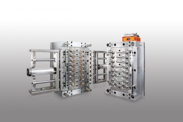 12 Cavity Flip Top Cap Mould
